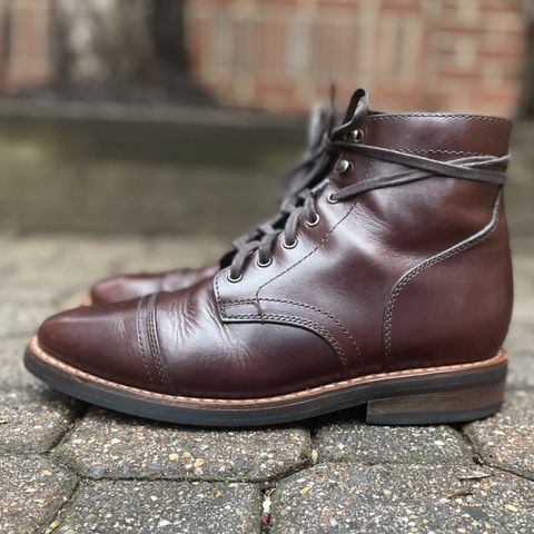 View photo of Thursday Captain in Horween Brown Chromexcel