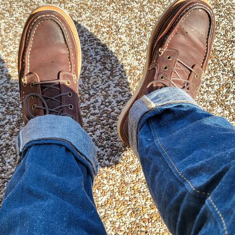Grant Stone Field Boot in C.F. Stead Dark Burgundy Classic Kudu