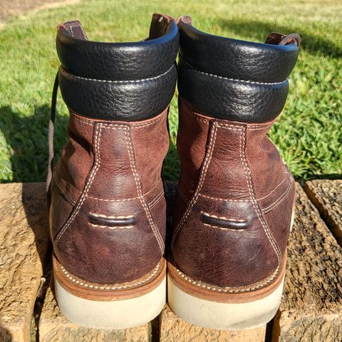 Grant Stone Field Boot in C.F. Stead Dark Burgundy Classic Kudu