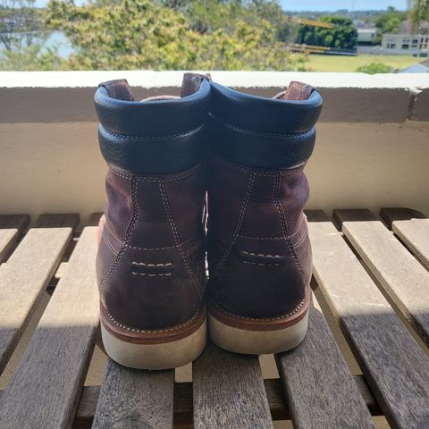 Grant Stone Field Boot in C.F. Stead Dark Burgundy Classic Kudu