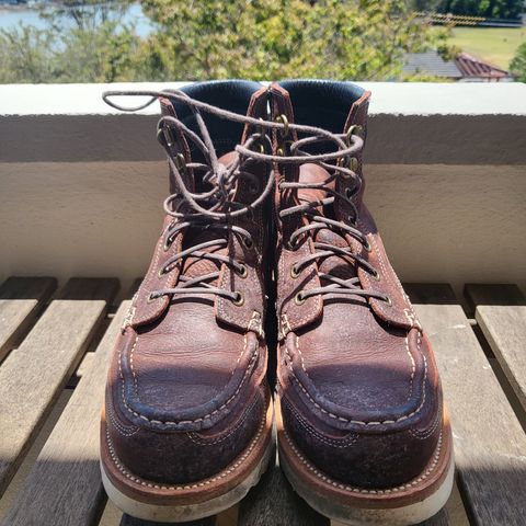 Grant Stone Field Boot in C.F. Stead Dark Burgundy Classic Kudu