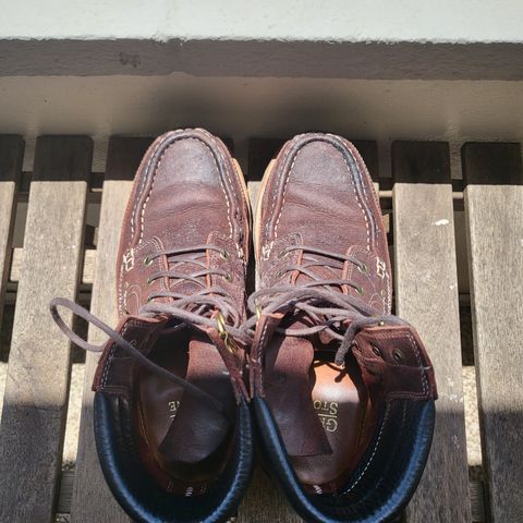 Grant Stone Field Boot in C.F. Stead Dark Burgundy Classic Kudu