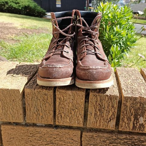 Grant Stone Field Boot in C.F. Stead Dark Burgundy Classic Kudu