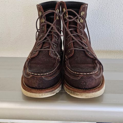 Grant Stone Field Boot in C.F. Stead Dark Burgundy Classic Kudu