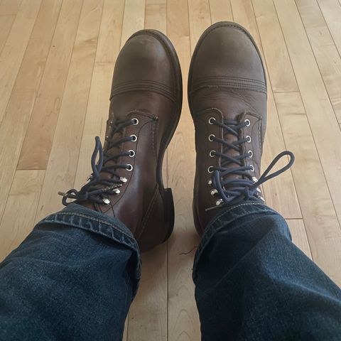 View photo of Red Wing Iron Ranger in S.B. Foot Amber Harness