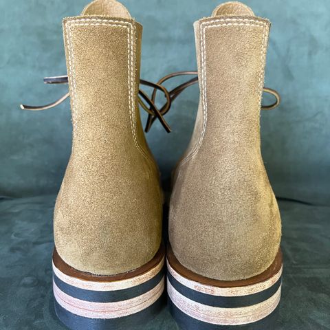 M.F. Boot Co Boondocker in S.B. Foot Olive Mohave
