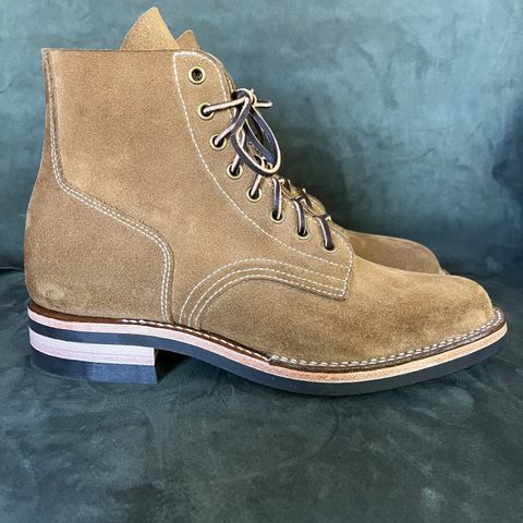 M.F. Boot Co Boondocker in S.B. Foot Olive Mohave