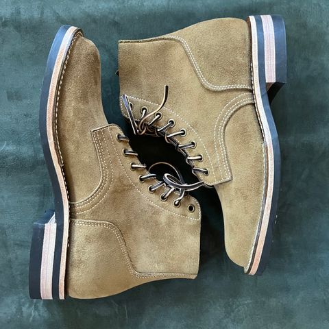 M.F. Boot Co Boondocker in S.B. Foot Olive Mohave