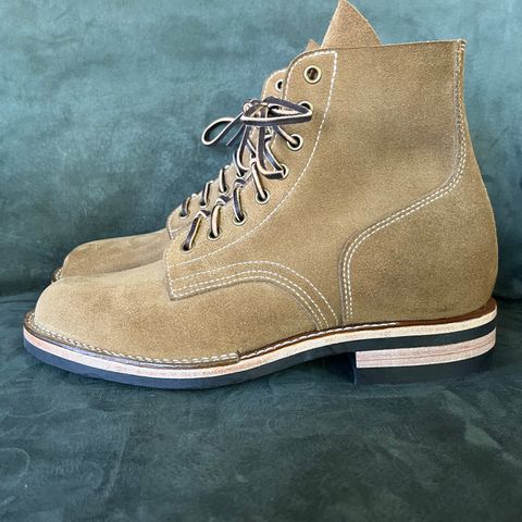 M.F. Boot Co Boondocker in S.B. Foot Olive Mohave