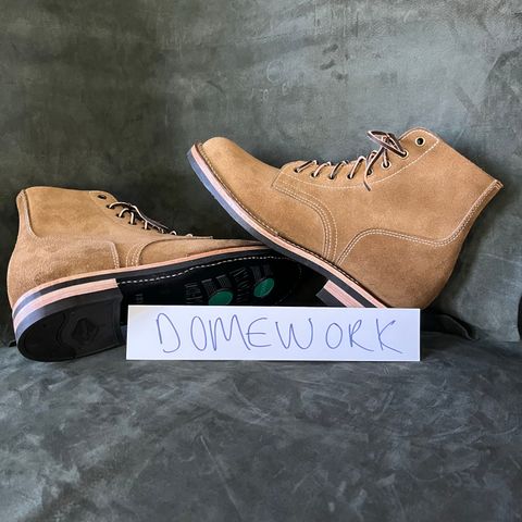 M.F. Boot Co Boondocker in S.B. Foot Olive Mohave
