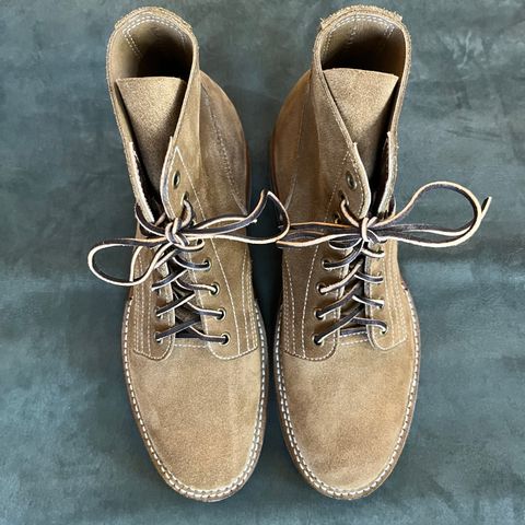 M.F. Boot Co Boondocker in S.B. Foot Olive Mohave
