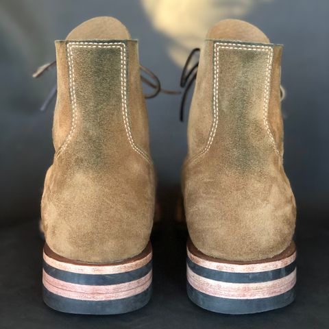 M.F. Boot Co Boondocker in S.B. Foot Olive Mohave