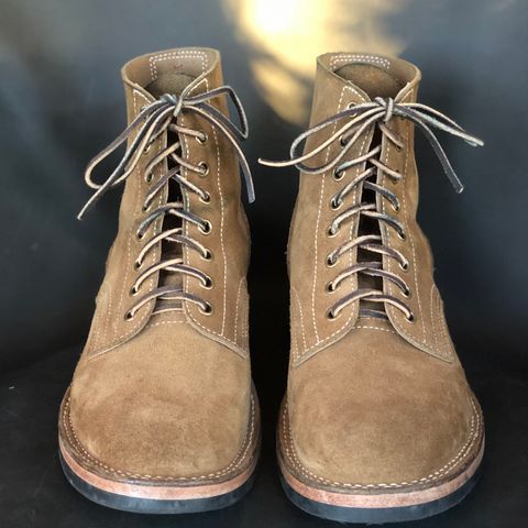M.F. Boot Co Boondocker in S.B. Foot Olive Mohave