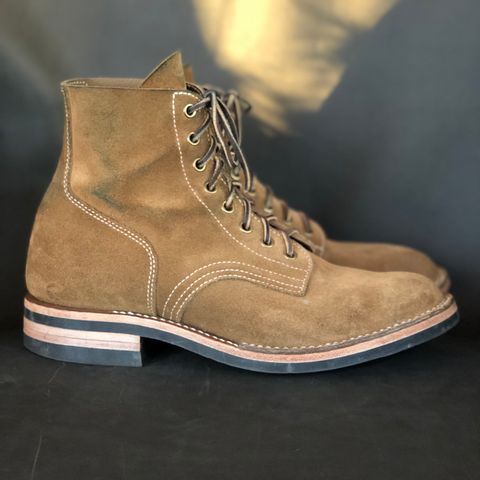 M.F. Boot Co Boondocker in S.B. Foot Olive Mohave