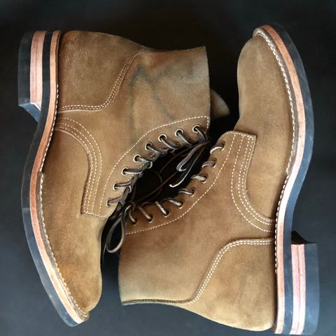 M.F. Boot Co Boondocker in S.B. Foot Olive Mohave