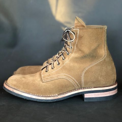M.F. Boot Co Boondocker in S.B. Foot Olive Mohave