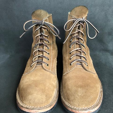 M.F. Boot Co Boondocker in S.B. Foot Olive Mohave