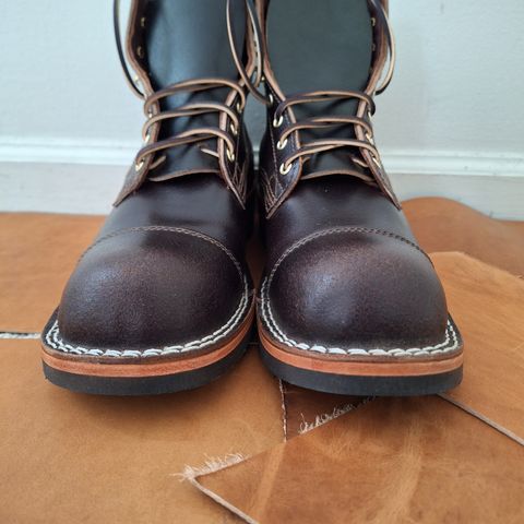 Nicks Prospector in Horween Brown Waxed Flesh
