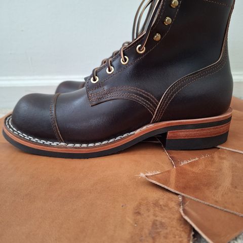 Nicks Prospector in Horween Brown Waxed Flesh