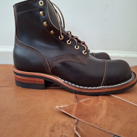 Nicks Prospector in Horween Brown Waxed Flesh