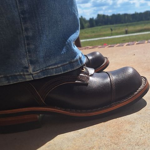 Nicks Prospector in Horween Brown Waxed Flesh