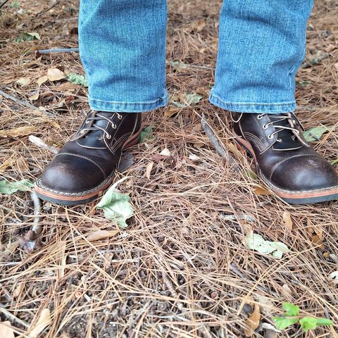 Nicks Prospector in Horween Brown Waxed Flesh