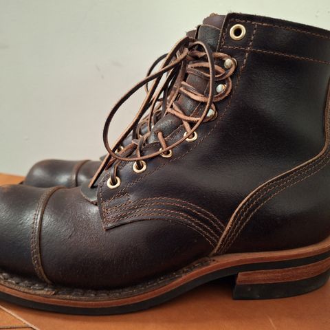 Nicks Prospector in Horween Brown Waxed Flesh