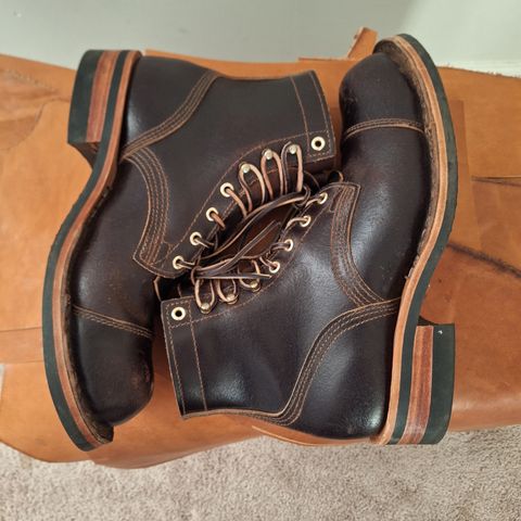 Nicks Prospector in Horween Brown Waxed Flesh