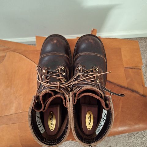 Nicks Prospector in Horween Brown Waxed Flesh