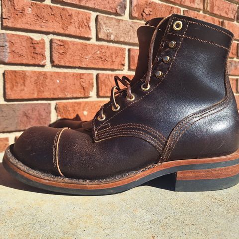 Nicks Prospector in Horween Brown Waxed Flesh