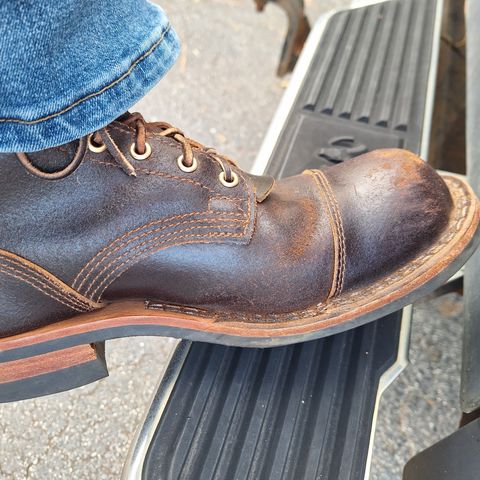 Nicks Prospector in Horween Brown Waxed Flesh