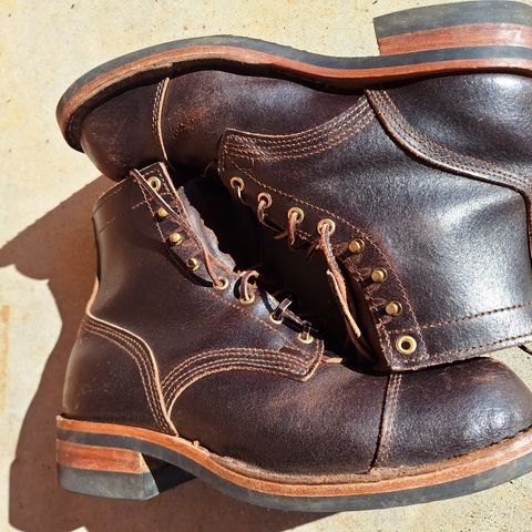 Nicks Prospector in Horween Brown Waxed Flesh