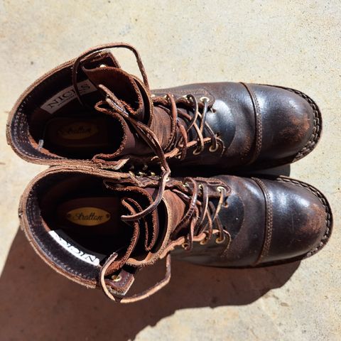 Nicks Prospector in Horween Brown Waxed Flesh