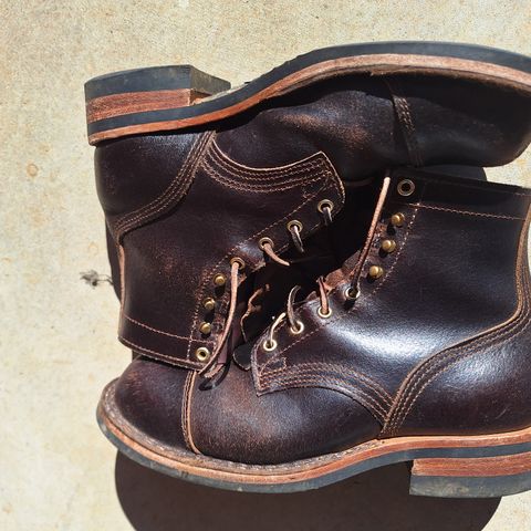 Nicks Prospector in Horween Brown Waxed Flesh