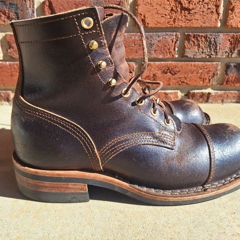 Nicks Prospector in Horween Brown Waxed Flesh