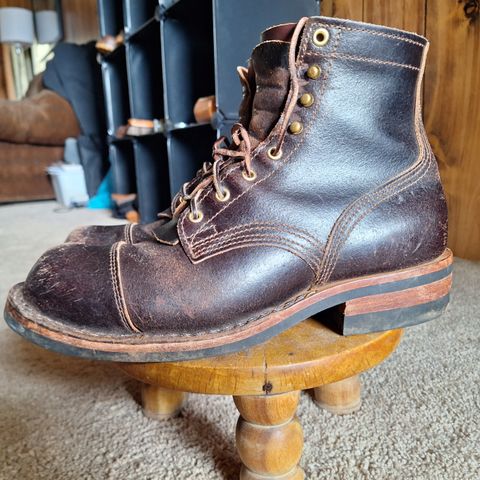 Nicks Prospector in Horween Brown Waxed Flesh