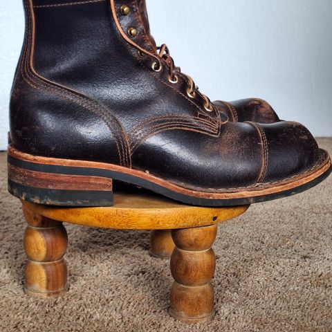Nicks Prospector in Horween Brown Waxed Flesh