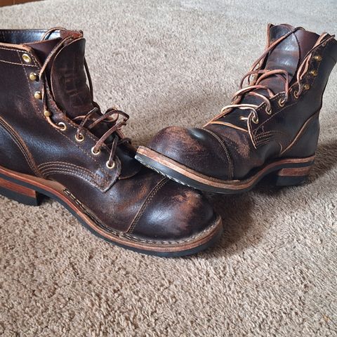 Nicks Prospector in Horween Brown Waxed Flesh