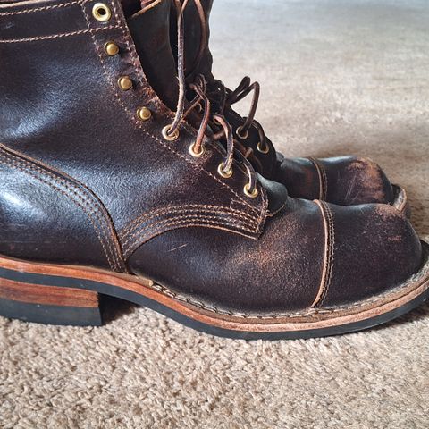 Nicks Prospector in Horween Brown Waxed Flesh