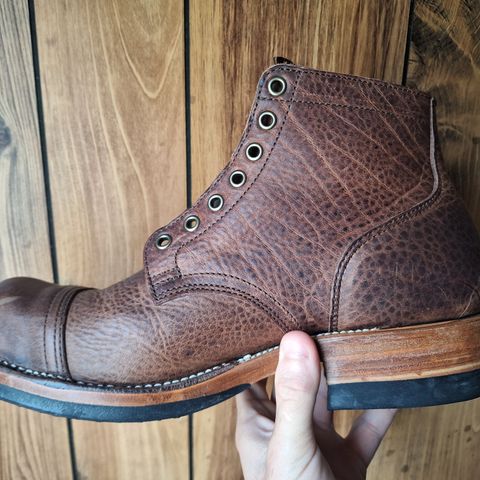 Search result thumbnail of Viberg Service Boot in Horween Olive Tanned