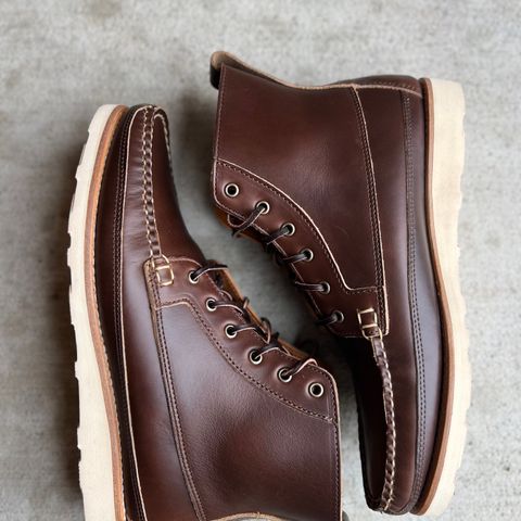 View photo of Rancourt & Co. Harrison Boot Redux in Horween Carolina Brown Chromexcel