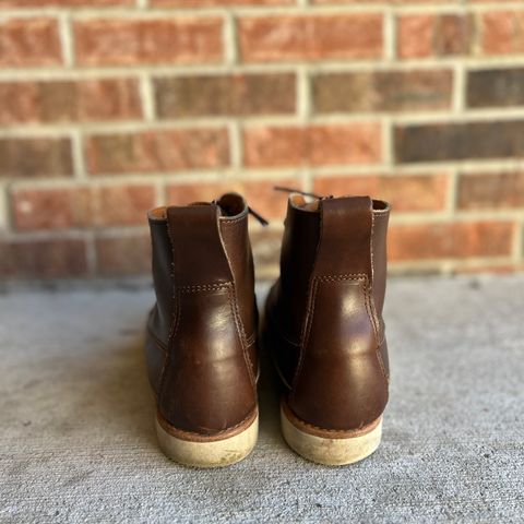 View photo of Rancourt & Co. Harrison Boot Redux in Horween Carolina Brown Chromexcel