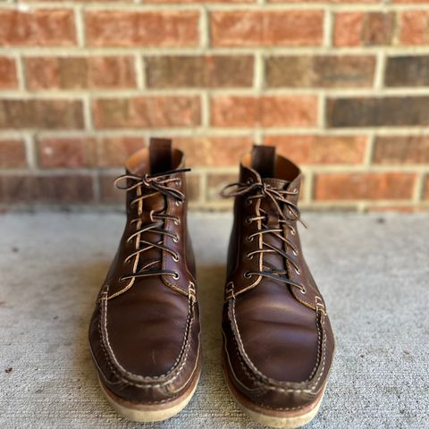 View photo of Rancourt & Co. Harrison Boot Redux in Horween Carolina Brown Chromexcel