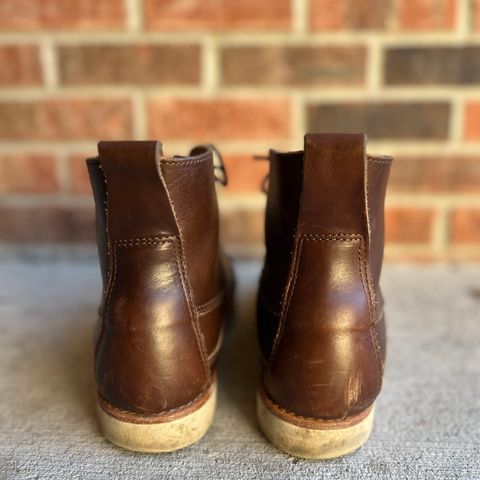 View photo of Rancourt & Co. Harrison Boot Redux in Horween Carolina Brown Chromexcel