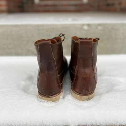 View photo of Rancourt & Co. Harrison Boot Redux in Horween Carolina Brown Chromexcel