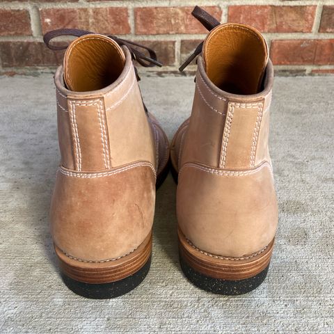 Santalum Milestone Service Boot in Conceria Cloe Crust Shell Cordovan