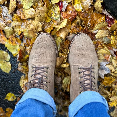 Onderhoud SPL02 in Horween Marine Field Roughout