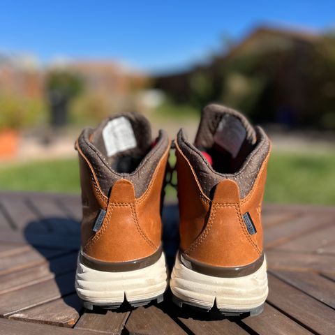 Danner Mountain Light in Light Brown Full Grain