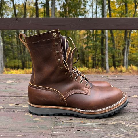 Nicks MTO in Horween Whiskey Predator