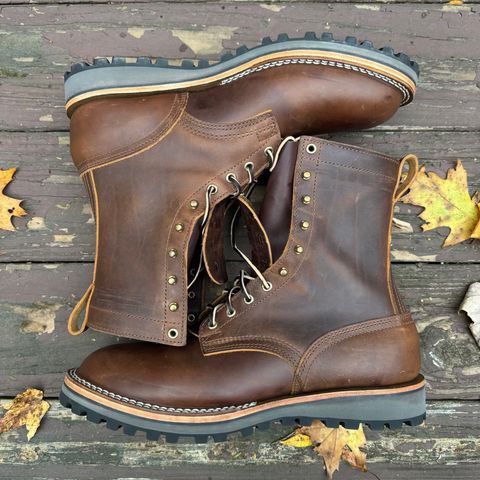 Nicks MTO in Horween Whiskey Predator
